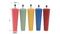 Pieds de meubles réglables en plastique modernes pour canapé, cuisine, hôtel, usage extérieur - Anti-corrosion, installation facile, chambre à coucher