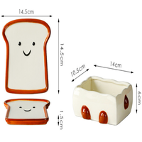 Nouvelles assiettes à thé et à collation pour la maison, avec des assiettes à pâtisserie en céramique créatives et un ensemble d'assiettes à fruits pour un usage domestique