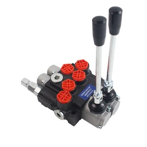 Válvula de Control Direccional Monobloque Hidráulica Manual de 2 Bobinas P40 |   Fabricante Directo de Fábrica y Servicio OEM/ODM - Product Image 1