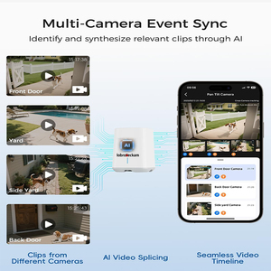 ระบบกล้องรักษาความปลอดภัยพลังงานแสงอาทิตย์ 4K 8MP ไร้สายสำหรับภายนอกอาคาร <span class=keywords><strong>ชุด</strong></span>กล้อง 4 ตัว รองรับ WiFi 2.4/5GHz แบบดูอัลแบนด์ พร้อมแผงโซลาร์เซลล์ ไม่มีค่าบริการรายเดือน - Product Image 3