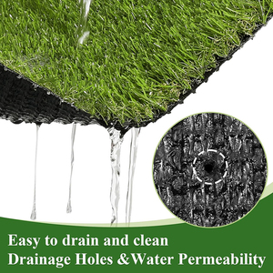 EasyGrow Pelouse <span class=keywords><strong>synthétique</strong></span> en plastique souple avec hauteur de poil 20mm-40mm Installation et <span class=keywords><strong>entretien</strong></span> intérieur et extérieur sans tracas - Product Image 3