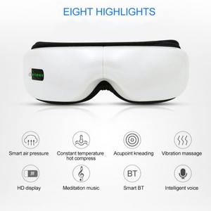 Masseur oculaire électrique intelligent avec chaleur, rechargeable, pression d'air, vibration, produit de massage pour les yeux - Product Image 5