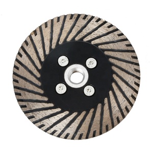 Lame de scie Turbo circulaire <span class=keywords><strong>diamant</strong></span> 115 mm pour le meulage du béton et du marbre - Product Image 3
