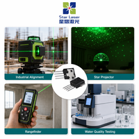 Diode laser verte SHARP GH15230H8C 520nm 30mW, boîtier plastique plat, pour alignement industriel, télémètre, projecteur d'étoiles