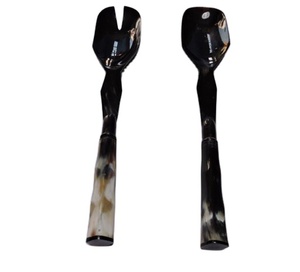 ชุดเครื่องใช้บนโต๊ะอาหารในครัวเรือนชุดเสิร์ฟสลัดฮอร์นอุปกรณ์เครื่องครัวสำหรับบ้านและห้องครัว - Product Image 1