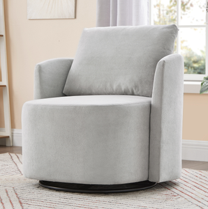 Sillón de terciopelo moderno - Silla ergonómica suave y duradera para apartamento, sala de estar, dormitorio y villa - Product Image 1