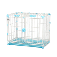 Cage pour chien pliable simple et robuste, respirante, en fer, portable, facile à installer, qualité garantie, emballage en boîte, vente chaude