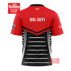 T-shirt con stampa a sublimazione di nuovo design con magliette personalizzate per la squadra - Product Image 2