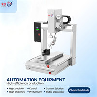 Machine de serrage automatique de vis de bureau haute vitesse avec alimentateur de vis et fonction de verrouillage par tournevis