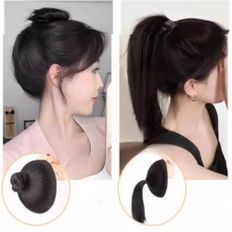 Coiffure inspirée des cheveux de queue de cheval de sorcière à queue de cheval à haut volume pour femmes - Product Image 1