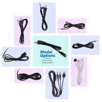 Cable de extensión USB 2.0 de alta velocidad de 4 núcleos, macho a hembra, para carga y transferencia de datos, 140 cm