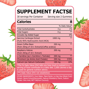Gomitas de Garcinia Cambogia de Alta Calidad con Cromo que Ayudan a Prevenir la Comida Excesiva, Gomitas con Extracto de Garcinia Cambogia - Product Image 5