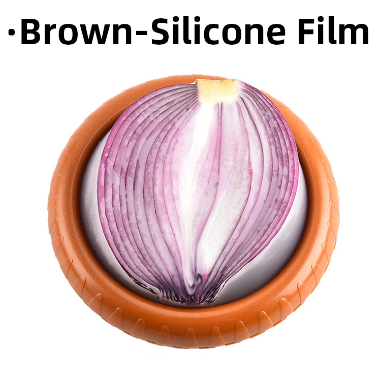 Pellicola in silicone marrone