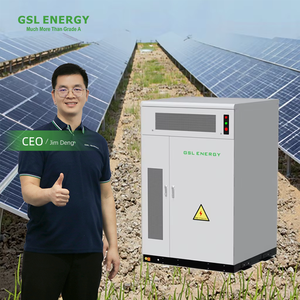 Armoire de stockage d'énergie industrielle et commerciale GSL Energy 520 kWh, haute tension, batterie solaire 232 kWh, batterie lithium-ion 261 kWh - Product Image 1