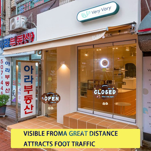 Bảng hiệu mở Cá Nhân-văn bản và đồ họa tùy chỉnh, chế độ nhấp nháy sáng, dấu hiệu kinh doanh không thấm nước - Product Image 4