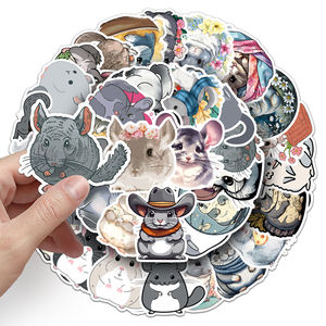50pcs Usine Outlet Vente Dessin Animé Autocollants Décoratifs Graffiti Étanche Animal <span class=keywords><strong>Totoro</strong></span> Autocollant - Product Image 6