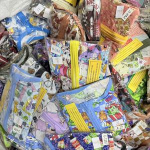 卸売出荷可能95% 竹5% スパンデックスニット双方向ジッパー秋ミステリーパジャマバンドルボックス幼児用 - Product Image 5