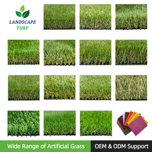 Fabricant de Linwoo Tapis vert écologique Gazon artificiel Installation facile <span class=keywords><strong>Pelouse</strong></span> synthétique pour jardin paysager de mariage - Product Image 5