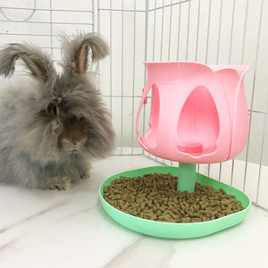 Scaffale di fieno per cavia e coniglietti di coniglio griglia di fieno cincillà cibo casa per cavie mangiatoia borsa di fieno per conigli - Product Image 3