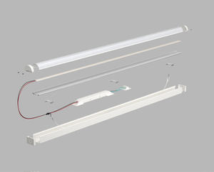 Free Sample <b>Ceiling</b> Surface Installation Shop <b>Office</b> Indoor Lighting Linear Lamps 2ft 4ft 8ft 24w 36w 68w Led Linear <b>Light</b> - Product Image 5