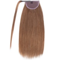 Queue de cheval à clipser en cheveux humains vierges brésiliens Remy non traités de haute qualité pour la vente en gros