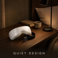 Masseur oculaire électrique avec pression d'air et vibrations pour soulager les douleurs matinales et la routine de relaxation quotidienne des yeux