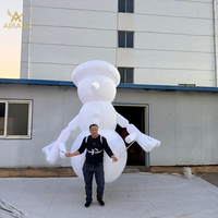Poupée gonflable de bonhomme de neige de dessin animé pour carnaval en plein air, pour la publicité
