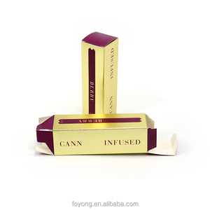 electronic cigarette flavor sliver card packaging box