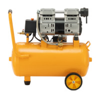 Machine portable sans huile 24L pour la peinture par pulvérisation, le pompage et le nettoyage 750W Mini Compresor De Aire Portatil