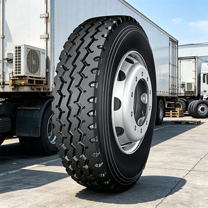 ยางรถบรรทุกขนาด 295/75r22.5 ลายดอกยางแบบร่องลึก สำหรับทุกตำแหน่งล้อ ใช้สำหรับรถกึ่งพ่วง พร้อมโลโก้สั่งทำพิเศษ - Product Image 1