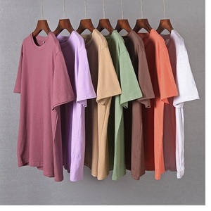 T-shirt oversize vintage en coton délavé de grande taille pour hommes, fournisseur bangladais avec impression de logo personnalisé et design vierge - Product Image 2