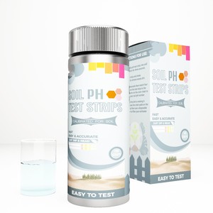 Đất Bộ dụng cụ xét nghiệm ph3.5-9.0 đất <span class=keywords><strong>pH</strong></span> Kiểm tra Strips kiểm tra giấy cho vườn trang trại, cây, rau, hoa - Product Image 5