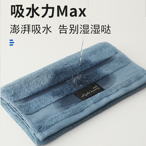 Toallas Faciales de Algodón Puro 35x75cm Absorbentes de Color Sólido para Baño y Hogar - Product Image 4