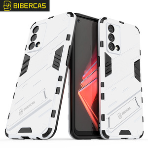 เคสโทรศัพท์เกราะกันกระแทก TPU + PC แบบบางพิเศษสำหรับ <span class=keywords><strong>OPPO</strong></span> Reno 6 pro/plus K9 & realme V13 5g พร้อมขาตั้ง - Product Image 2