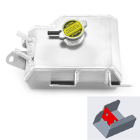 Tanque de Expansión de Refrigerante para Motor de Automóvil Lavitin de Aluminio para Mazda MX5/Miata Mk3 NC con Deflector 2006-2015 LFG115350C