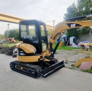 Excavatrices Caterpillar 304 d'occasion de haute qualité, excavatrices hydrauliques sur chenilles de 4 tonnes d'occasion, faible consommation, accessoire de préhension CE - Product Image 6