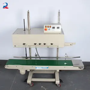 Horizontal/Vertical Bags Sealer Continuous Type Sachet Sealer Plastic Bag Band Sealing Machine