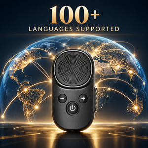 Altavoz Portátil Inalámbrico TWS IPX5 Resistente al Agua de 5 W, 5.3, 100 Idiomas y Dialectos, Multilingüe, para Conferencias, Viajes, Manos Libres - Product Image 4