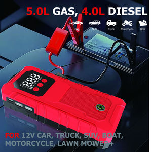 Di động di động nhảy khởi động ngân hàng điện 600A 6000mAh 12V Xe cứu hộ Pin Booster xe nhảy khởi động - Product Image 3