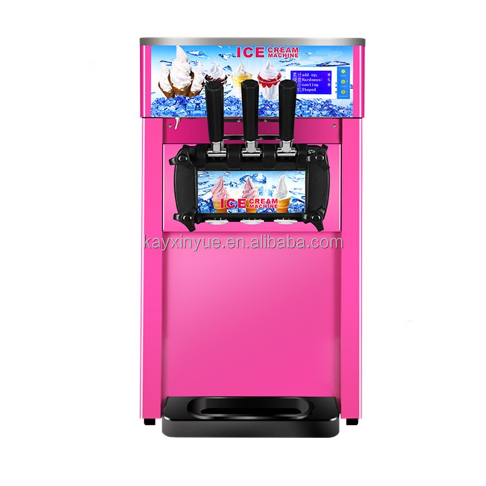 Cheap Price High Quality Three flavor soft ice cream machine ice cream maker machine