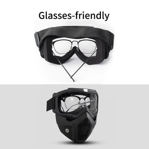 <span class=keywords><strong>Lunettes</strong></span> de ski, de <span class=keywords><strong>moto</strong></span> et de cyclisme photochromiques Liveer réglables pour hommes, anti-poussière, respirantes, imperméables, coupe-vent, UV400 - Product Image 4