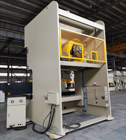 Machine de poinçonnage et d'estampage pneumatique à double manivelle CNC, contrôlée par PLC, à moteur, pour le traitement des métaux