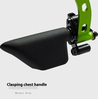 Accessoires de machine à câble réglables multifonctionnels pour tractions hautes et basses, en métal, durables, confortables et portables, pour salle de sport à domicile, lot de huit pièces