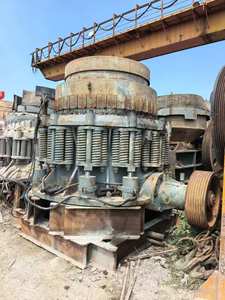 Hongsheng sử dụng máy nghiền hình nón máy móc đá nhà máy nghiền Bazan tổng hợp quặng khai thác mỏ lõi mang động cơ bánh răng hộp số PLC - Product Image 5