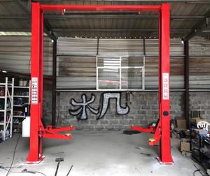 10000磅/4500千克1850毫米双柱轿厢升降机车间2杆轿厢升降机 - Product Image 3