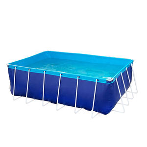 <span class=keywords><strong>Piscine</strong></span> à poissons structurée sur mesure 1000-50000LPiscine <span class=keywords><strong>hors</strong></span> <span class=keywords><strong>sol</strong></span> rectangulaire à cadre en PVC - Product Image 2