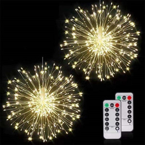 ماء عيد الميلاد أضواء في الهواء الطلق أدى انفجار النجوم أضواء ليد الأسلاك النحاسية الألعاب النارية - Product Image 3