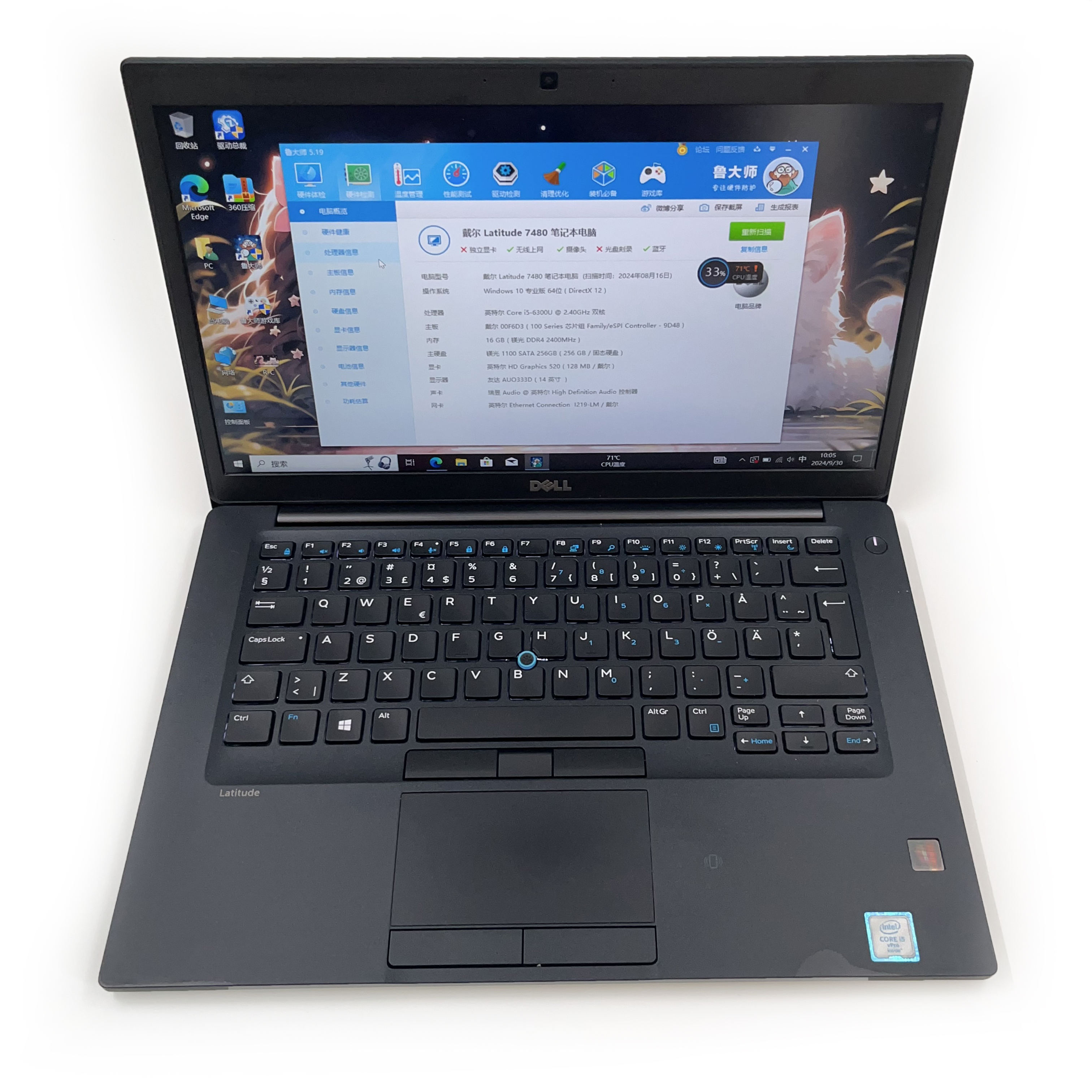 สำหรับ Dell Latitude 7480