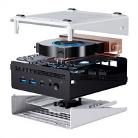 Supplier Mini PC CHUWI OEM AMD Ryzen 5 6600H, 16GB LPDDR5, 512GB SSD, Windows 11 Pro, Komputer Desktop Bisnis