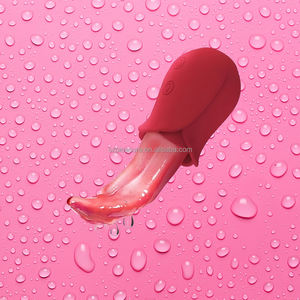 Vendita all'ingrosso a caldo vibratore lingua leccante clitoride stimolatore clitoride stimolatore lingua vibratore - Product Image 6